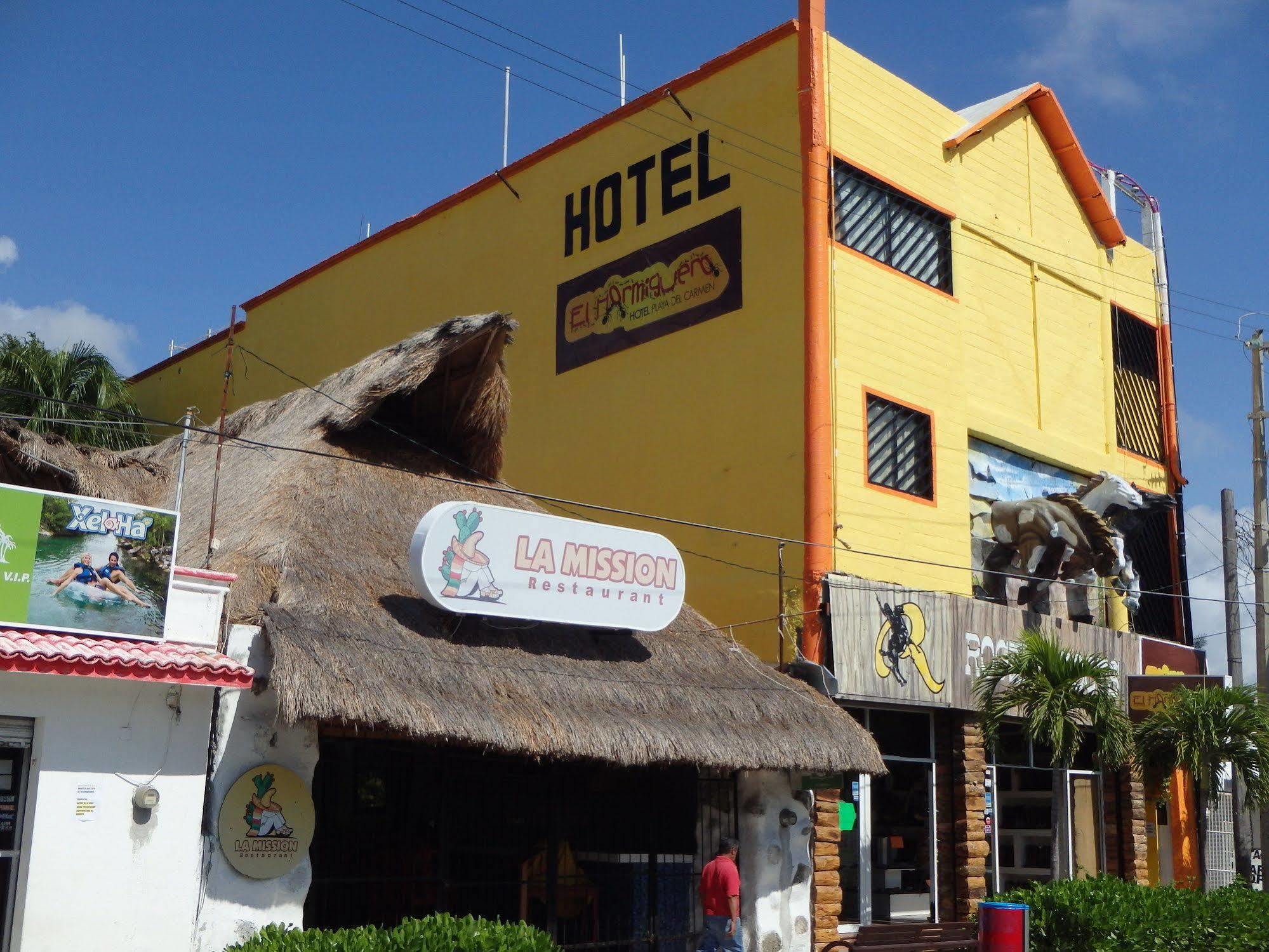 Hotel El Hormiguero Playa del Carmen Eksteriør bilde